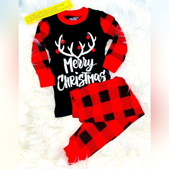 New 12-18 month infant Buffalo plaid jammies - Picture 1 of 1